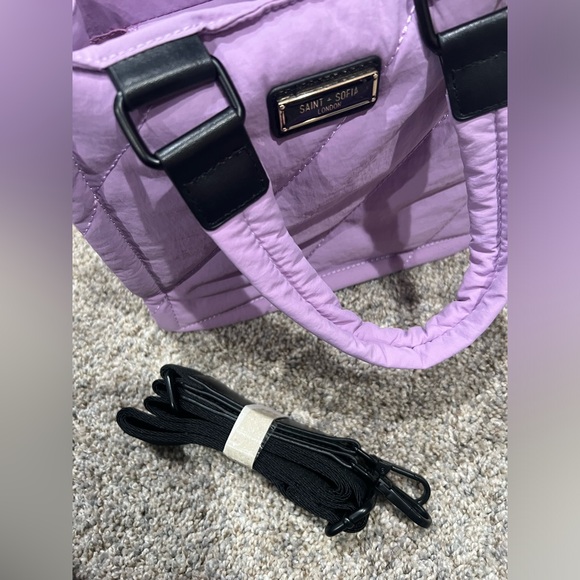 Saint + Sofia London handbag purple - Picture 2 of 6